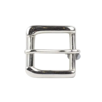 1.25 Inch 32mm Silver Roller Belt Buckle