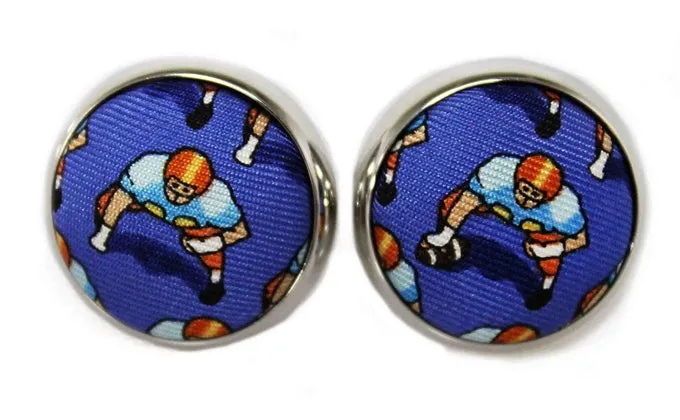 1st & Ten: Cufflinks - Blue