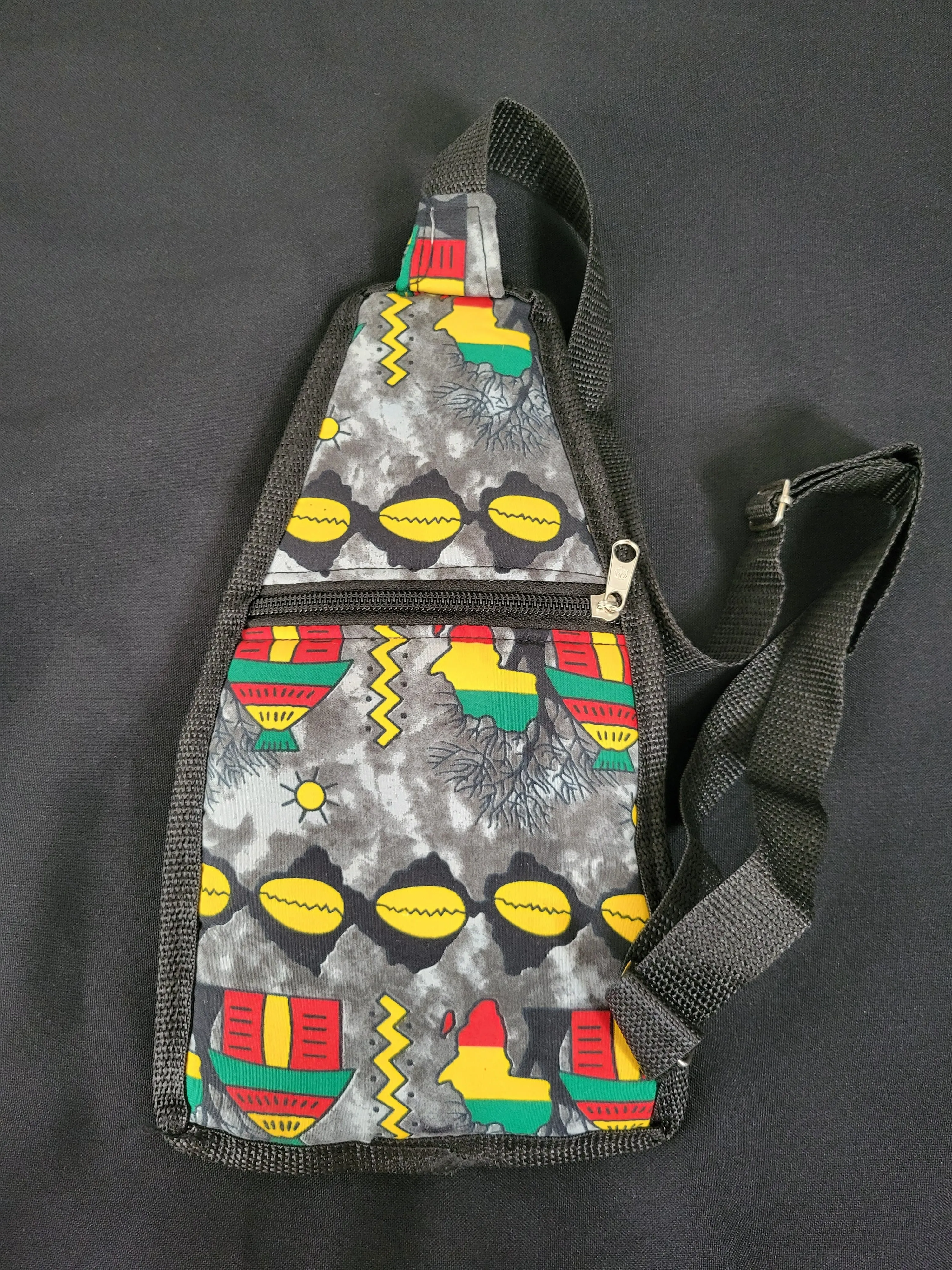 African Print Crossbody Fanny Packs