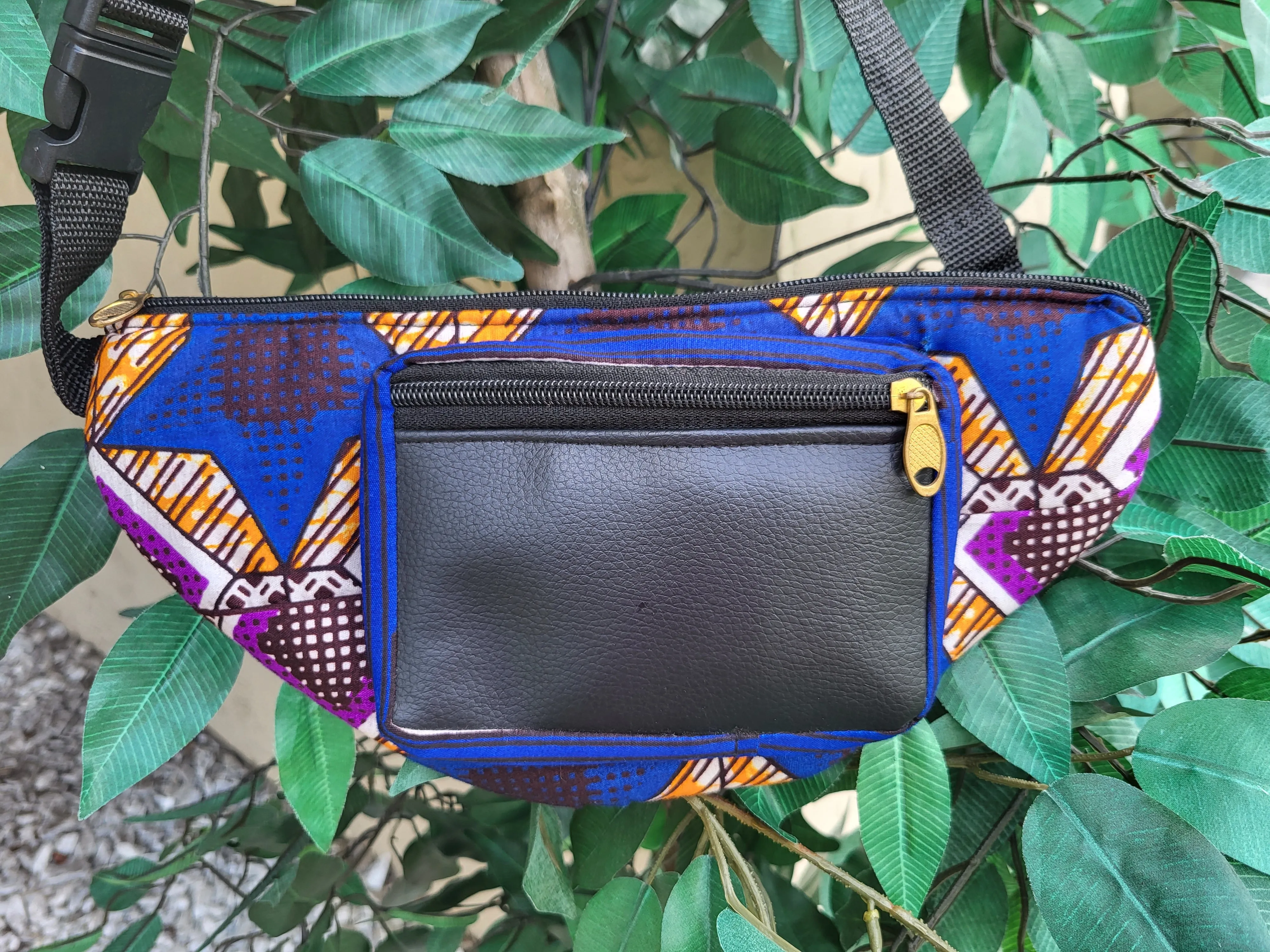 African Print Fanny Packs