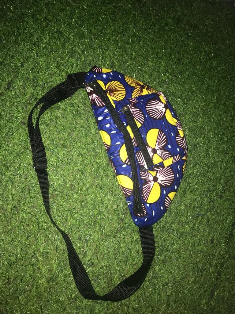 African Print Fanny Packs