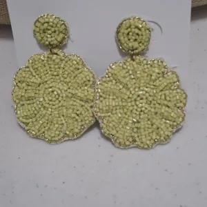 Beaded Earrings-Handmade