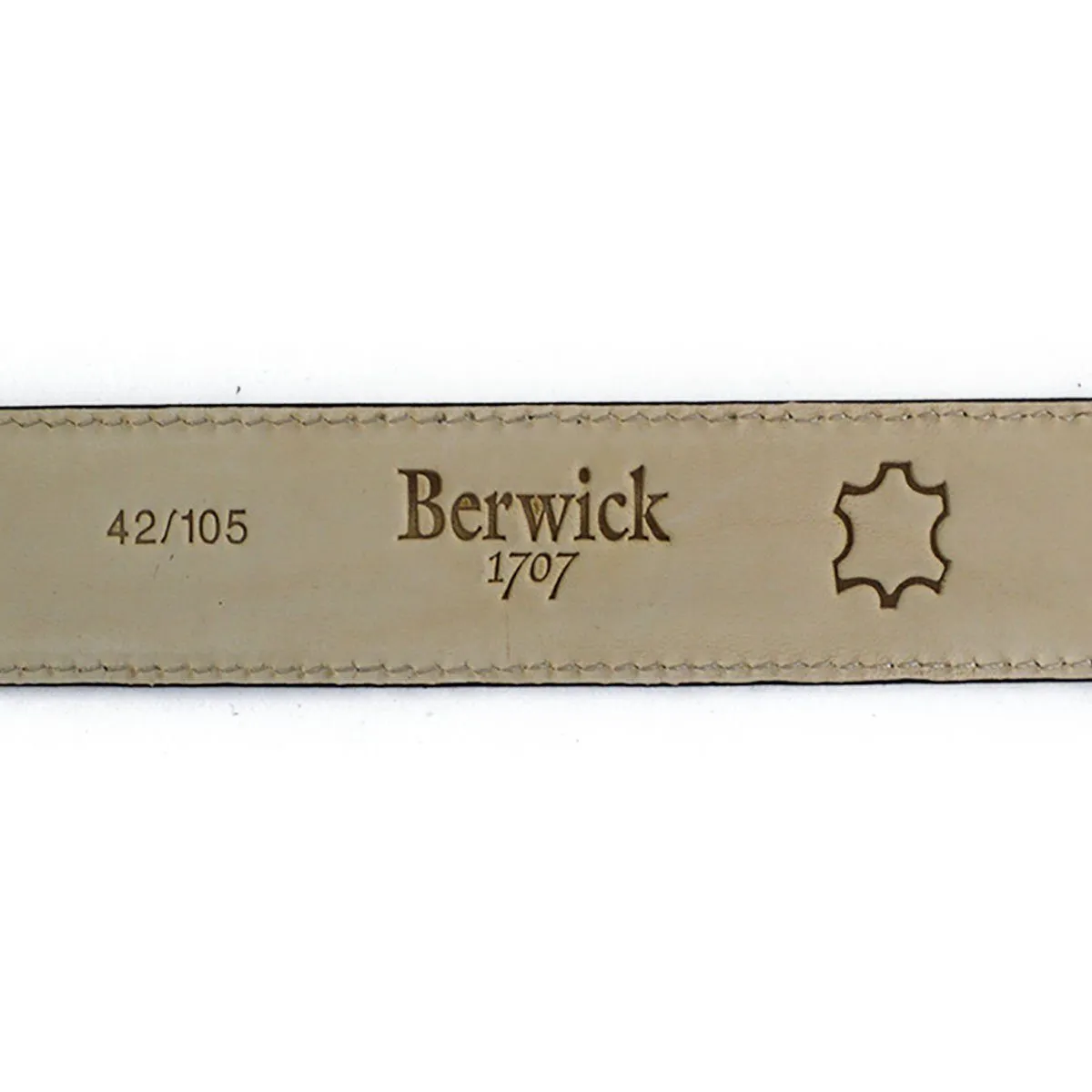 BERWICK 1707 Calf Leather Belt