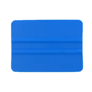 Blue 4 inch Poly Blend Squeegee - 50 Pack