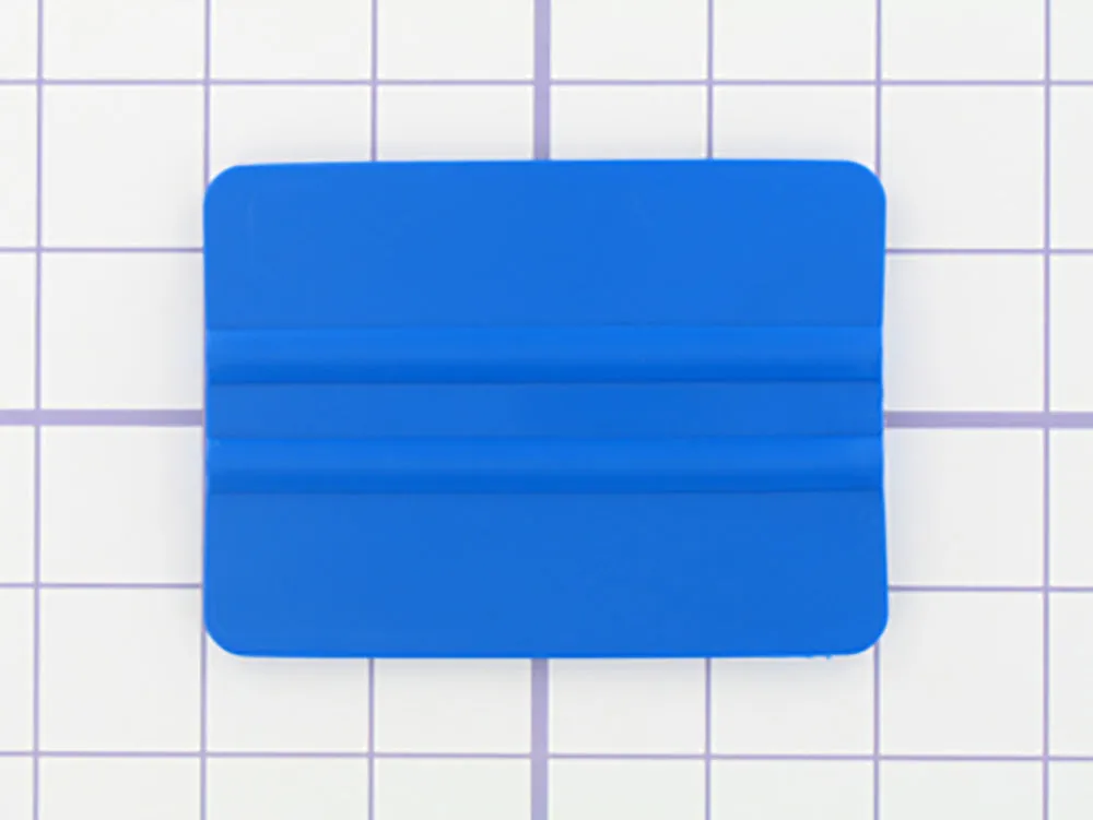 Blue 4 inch Poly Blend Squeegee - 50 Pack