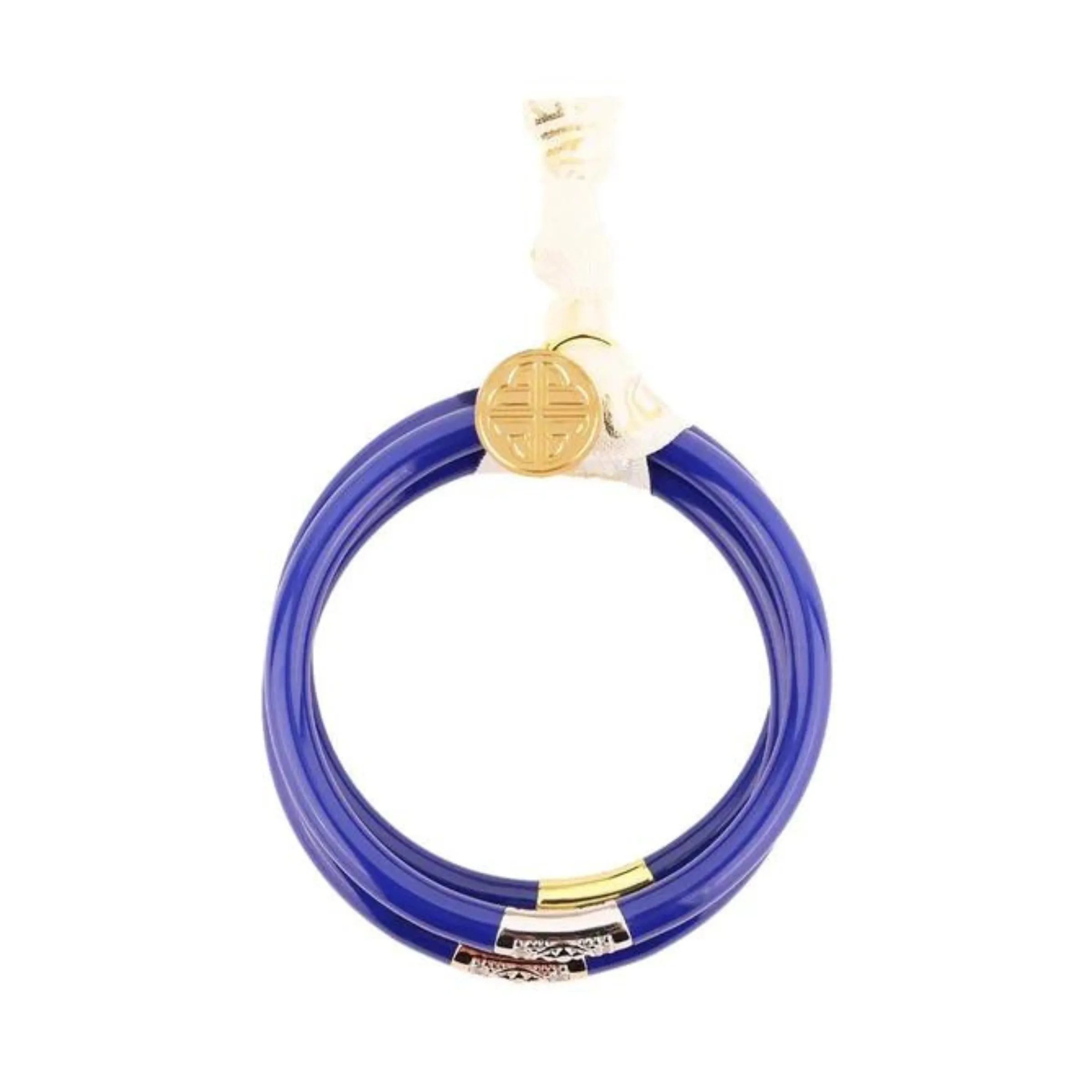 BuDhaGirl | Set of Three | Three Kings All Weather Bangles in Lapis