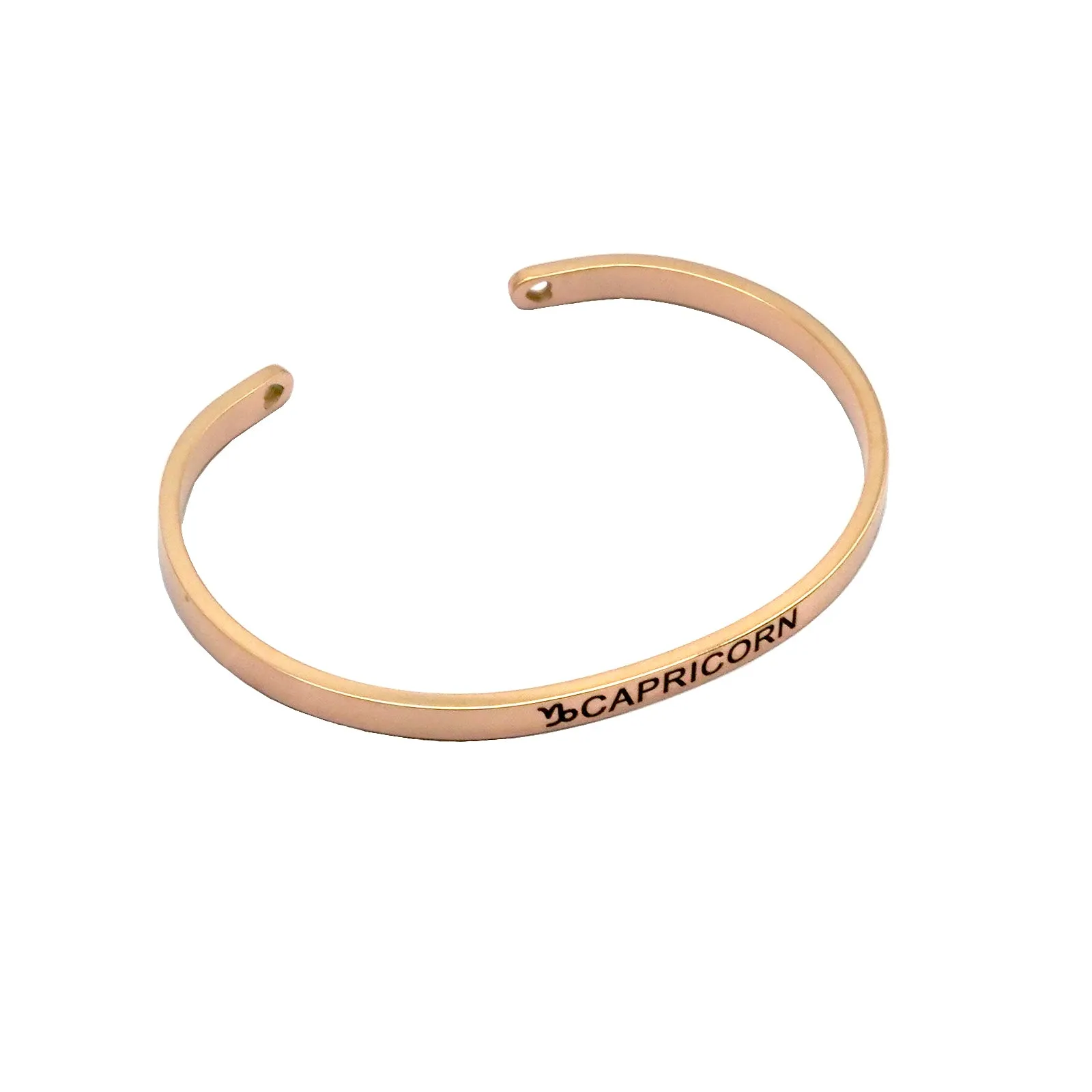 Capricorn Rosegold Zodiac Band