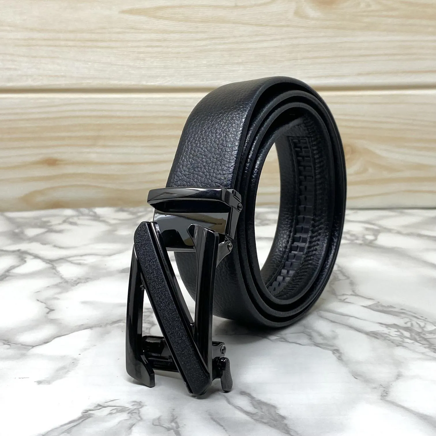 Casual Z-Shape Two Tone Adjustable Auto Belt For Men-JonasParamount