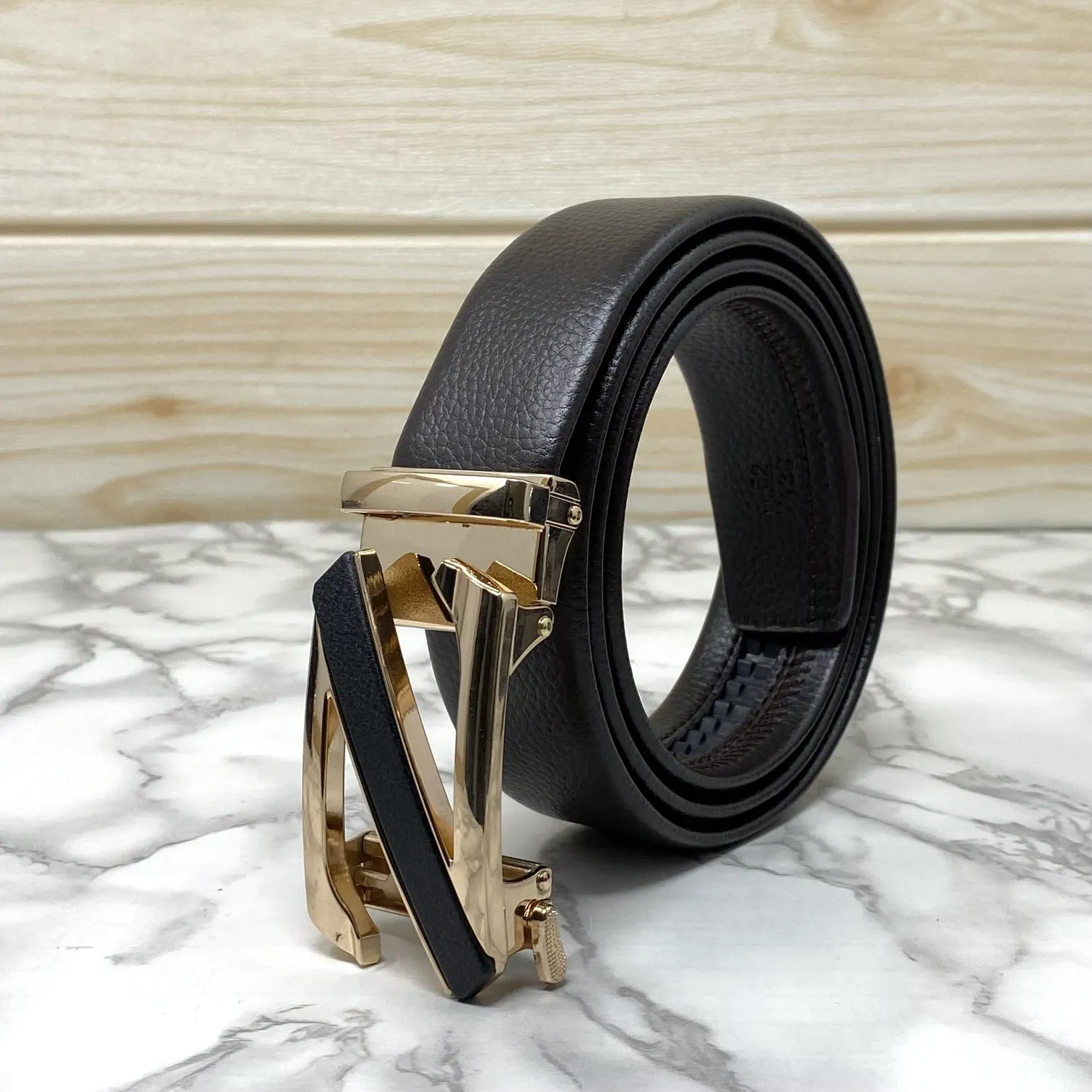 Casual Z-Shape Two Tone Adjustable Auto Belt For Men-JonasParamount