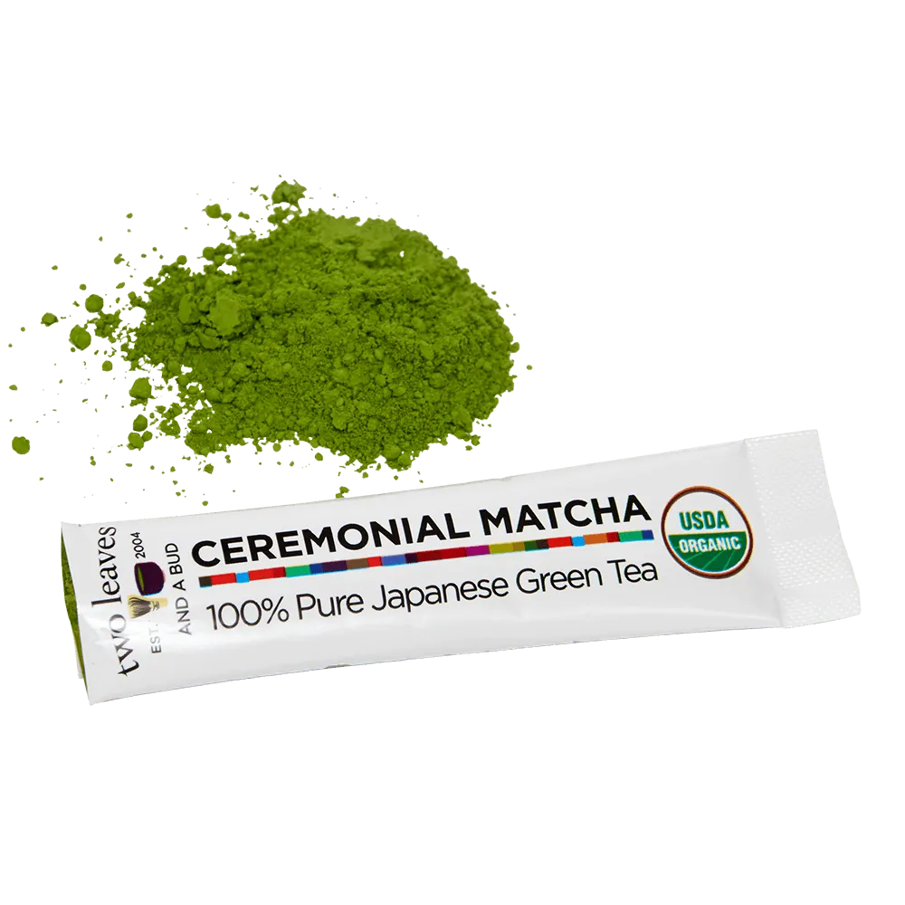 Ceremonial Matcha Tea Single-Serve Sticks