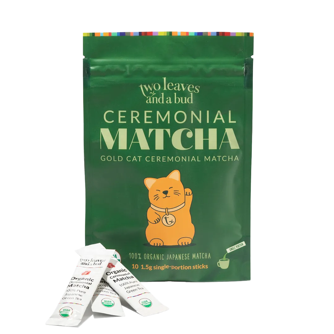 Ceremonial Matcha Tea Single-Serve Sticks