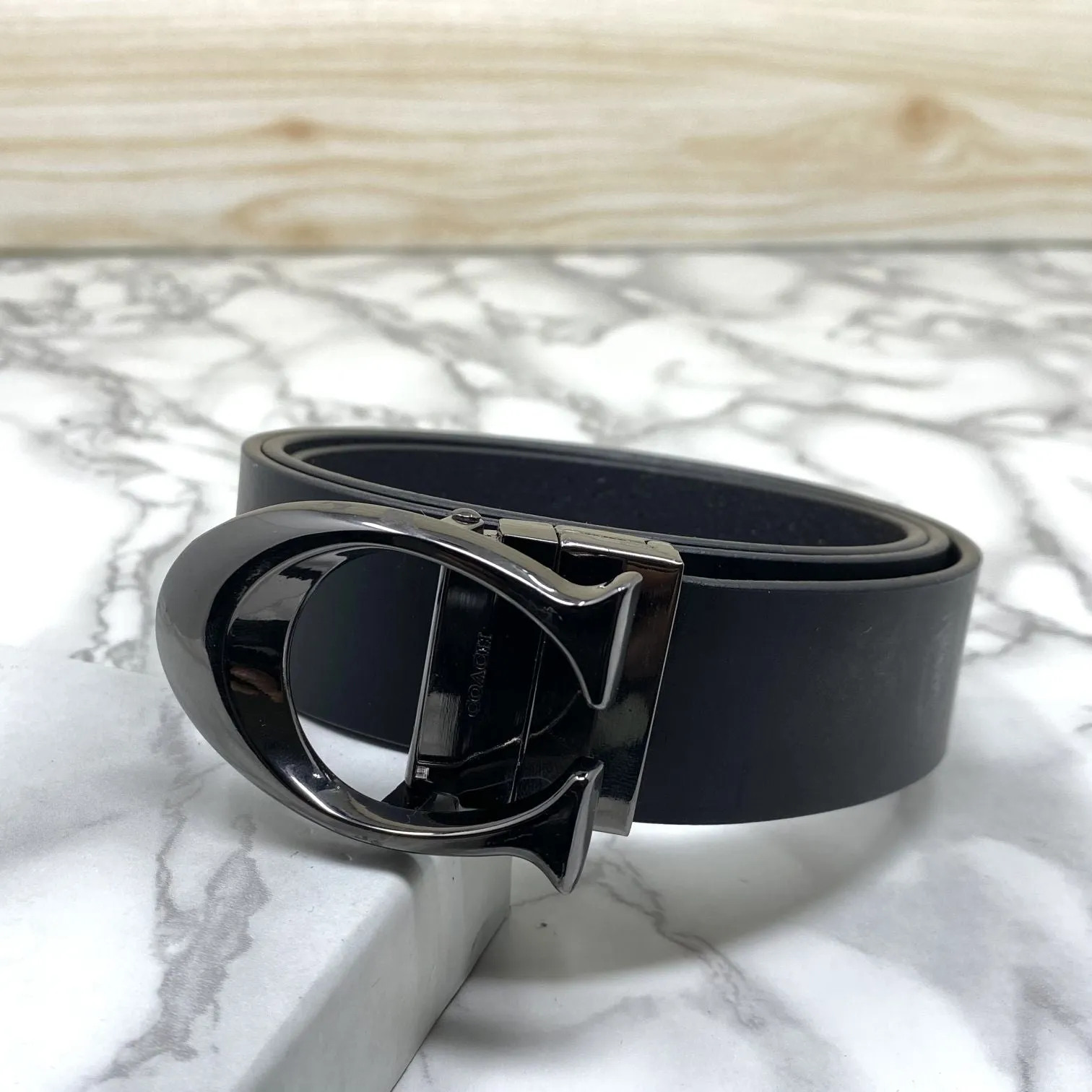 Classy Curve C Design Casual  Genuine Leather Belt-Jonasparamount