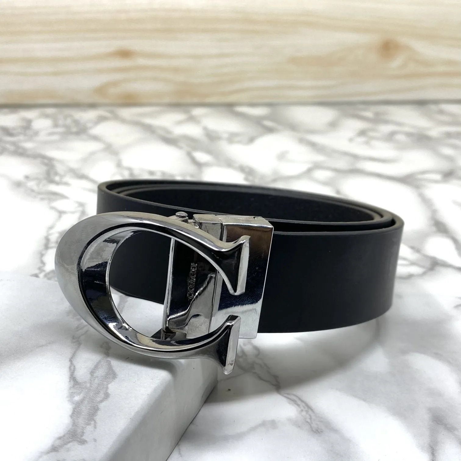 Classy Curve C Design Casual  Genuine Leather Belt-Jonasparamount