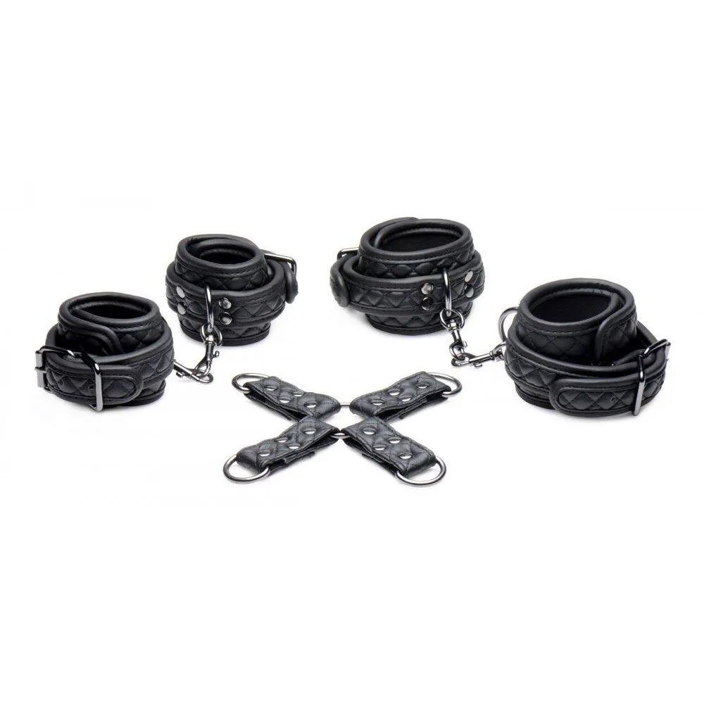 Concede Wrist and Ankle Restraint Set With Hog-Tie Adaptor