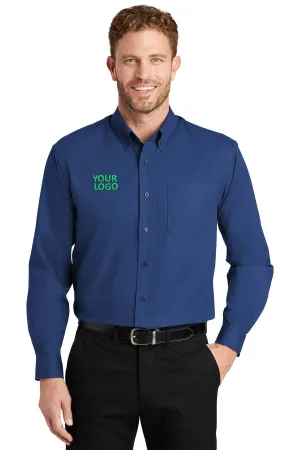 CornerStone Long Sleeve SuperPro Twill Shirt, Royal