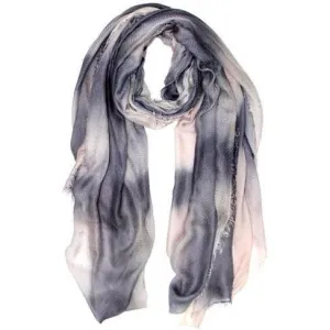 Delicate Striped Modal Scarf - Pink/Blush