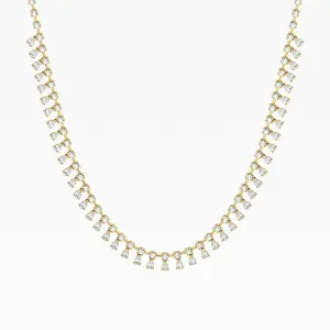 Empowering 6.5ct Pear Dangle Necklace