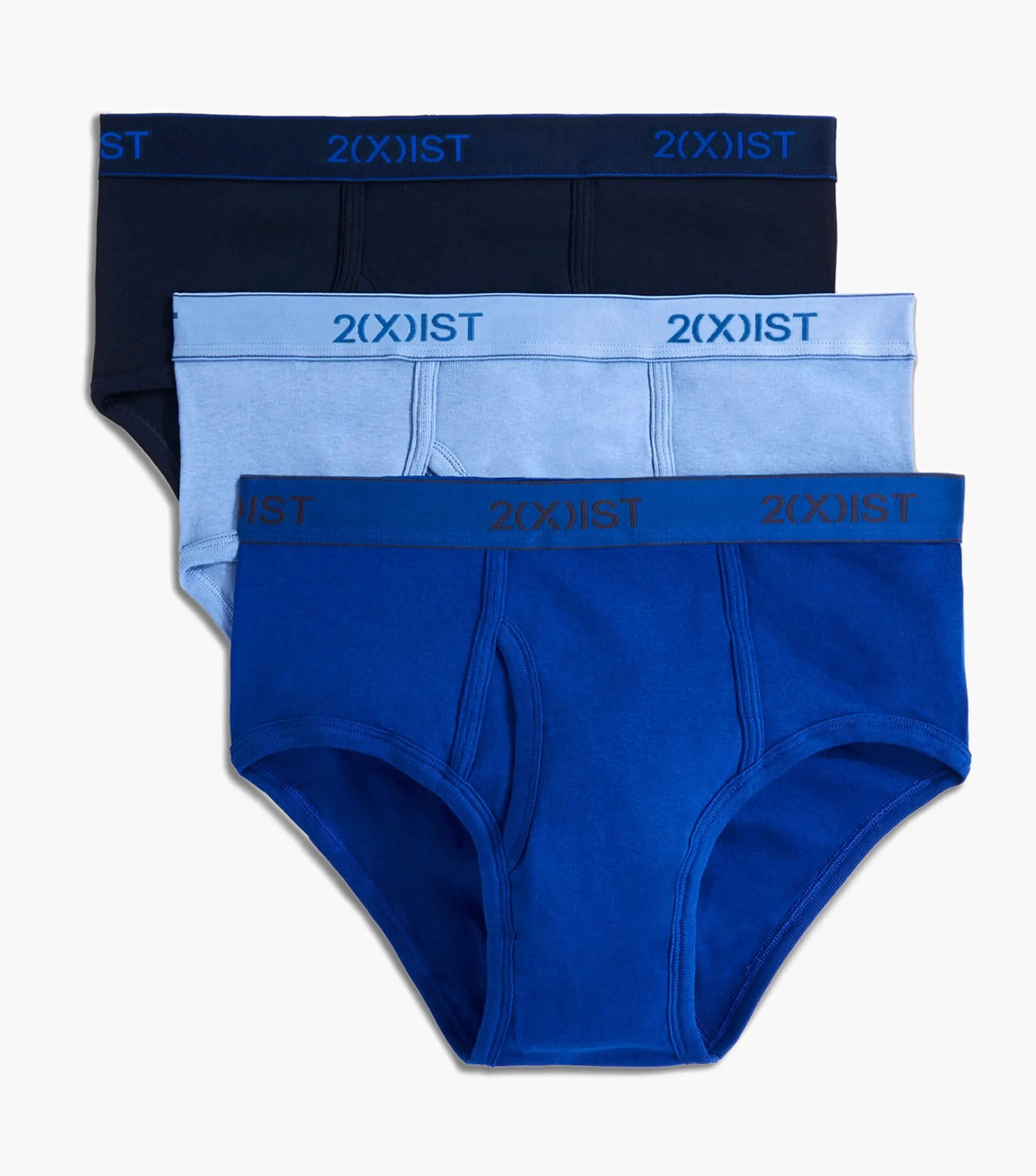 Essential Cotton Fly Front Brief 3-Pack