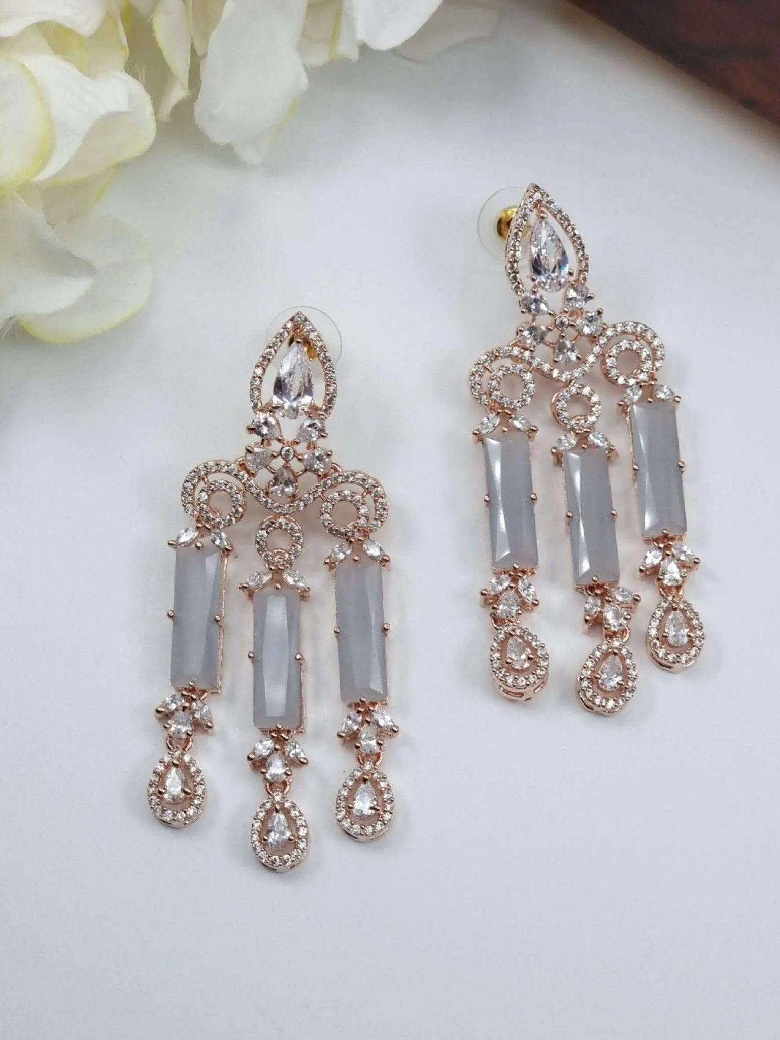 Exquisite Designer Chandelier Earrings