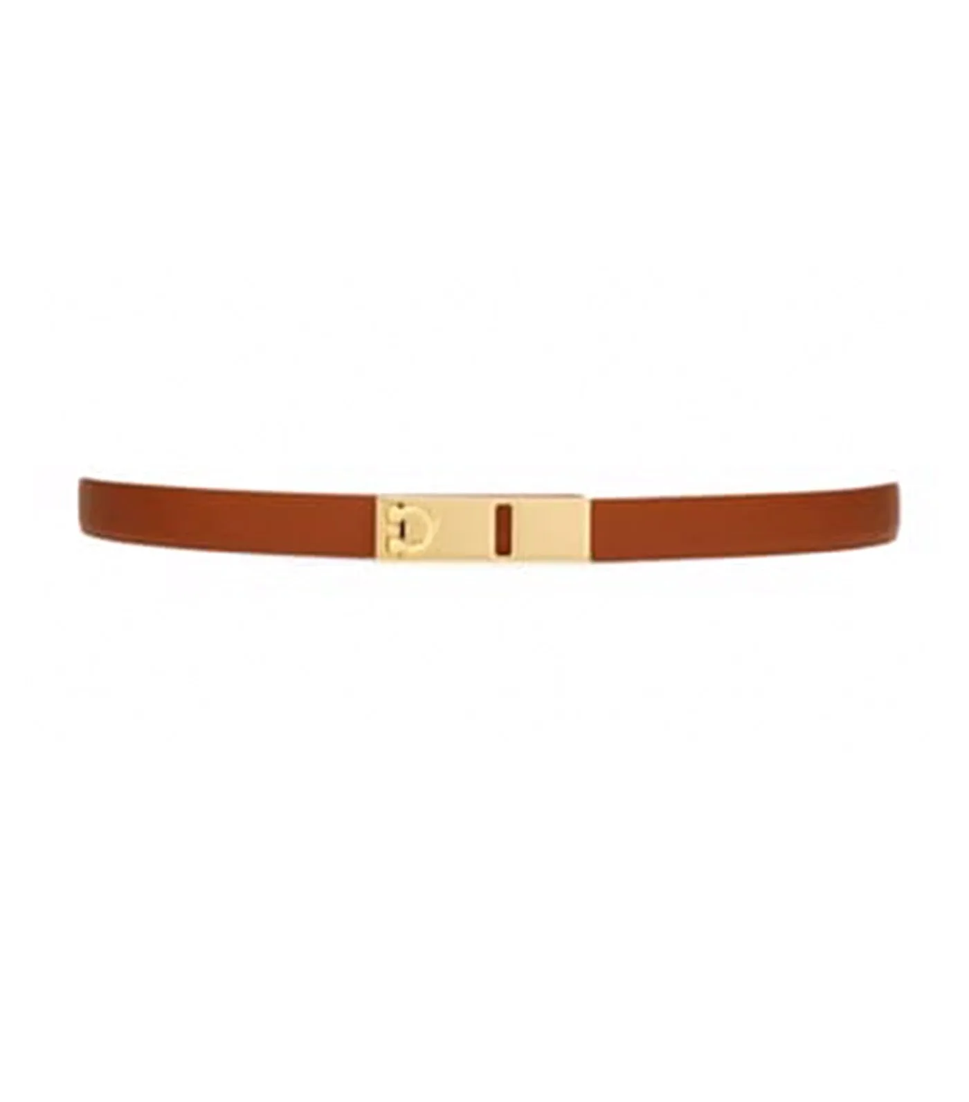 Extendable Hug Belt Calfskin Cognac