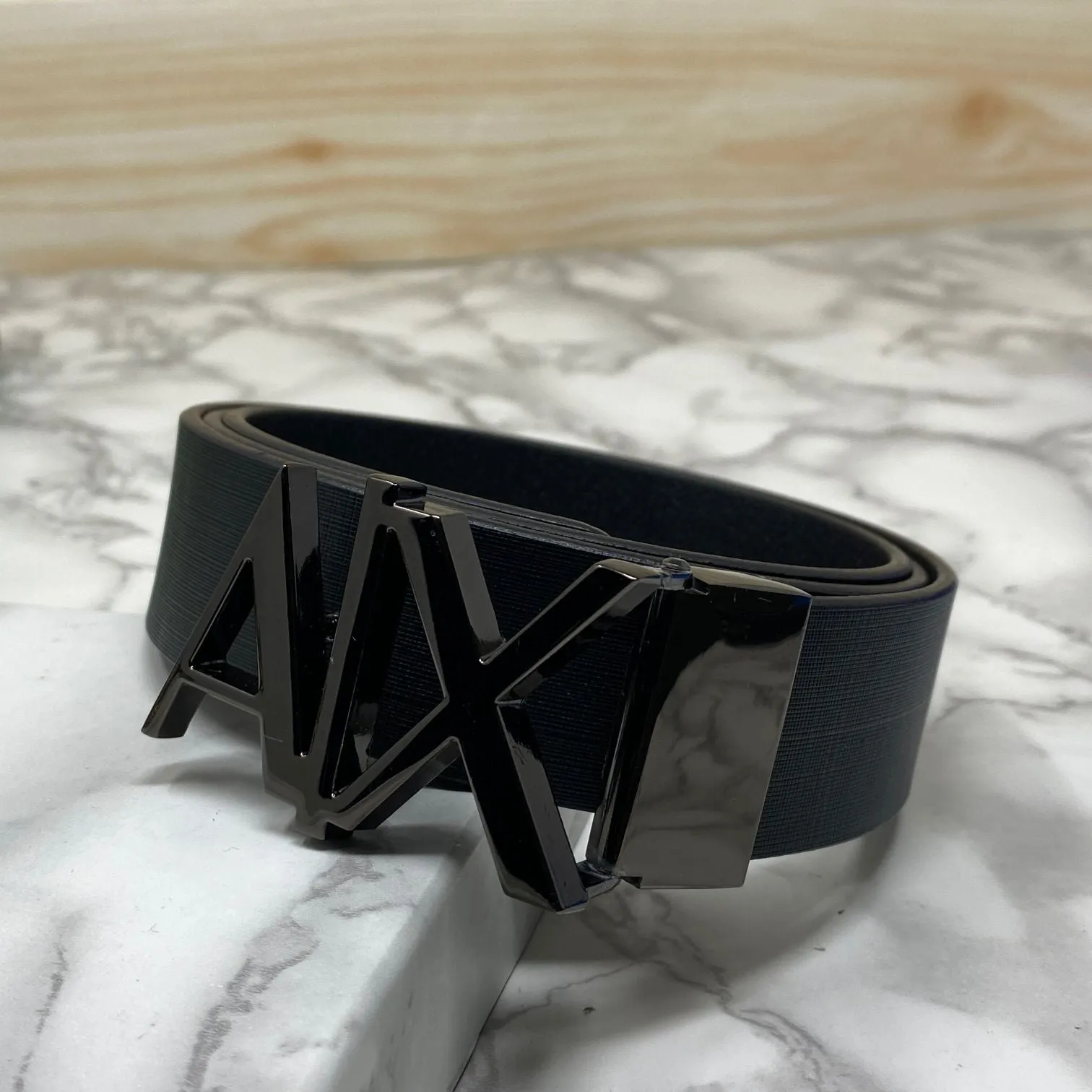 Fashionable AIX Leather Strap Belt -JonasParamount