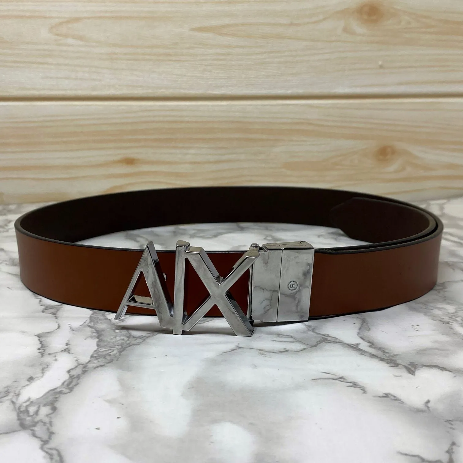 Fashionable AIX Leather Strap Belt -JonasParamount