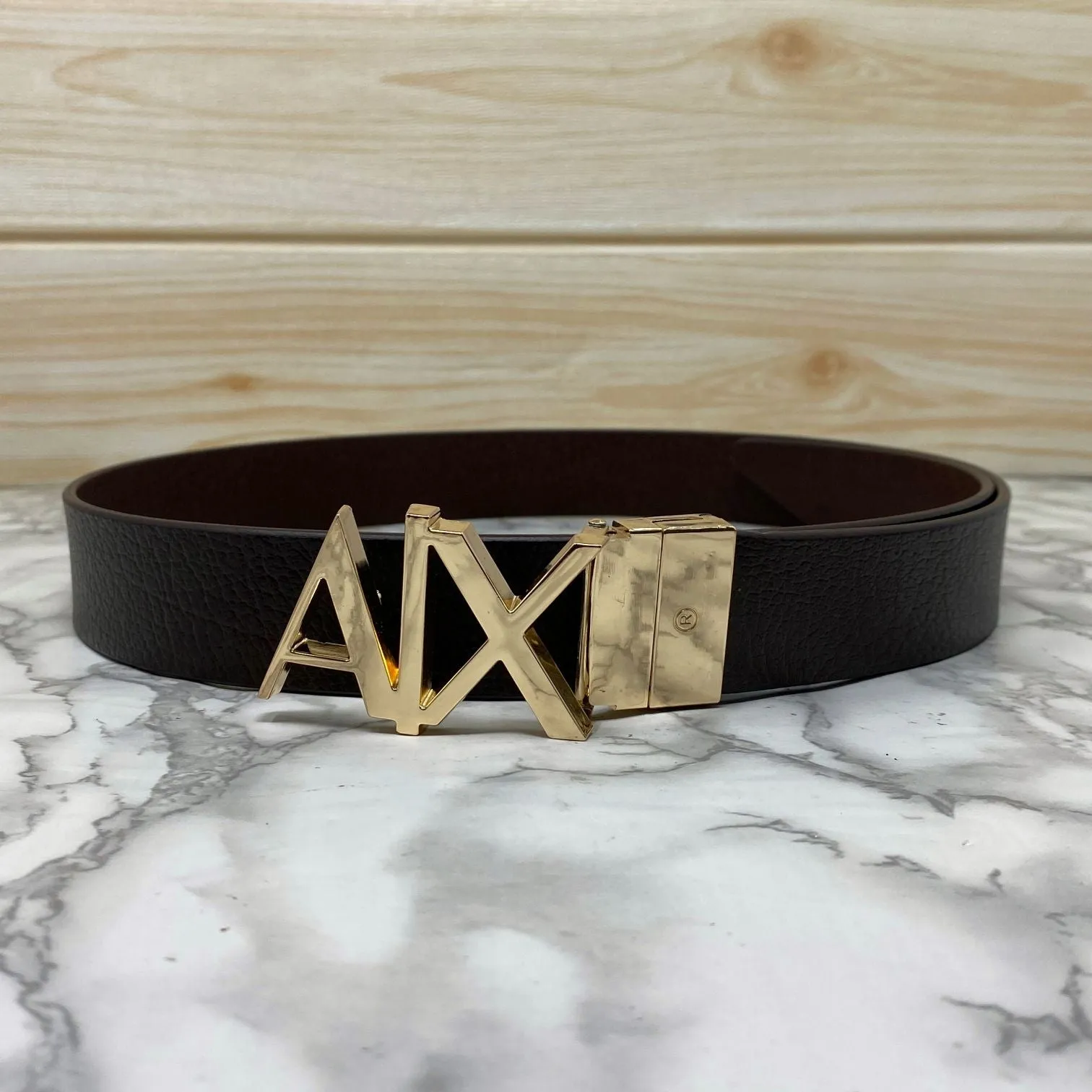 Fashionable AIX Leather Strap Belt -JonasParamount