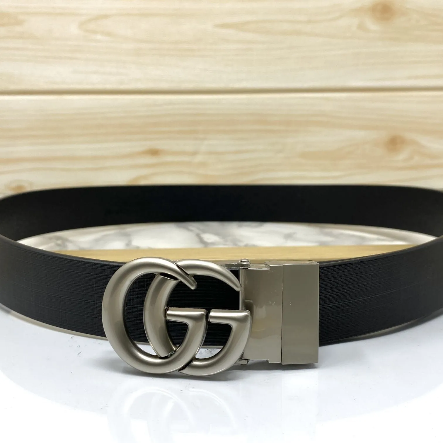 Formal and Casual GG Leather Strap Belt-JonasParamount