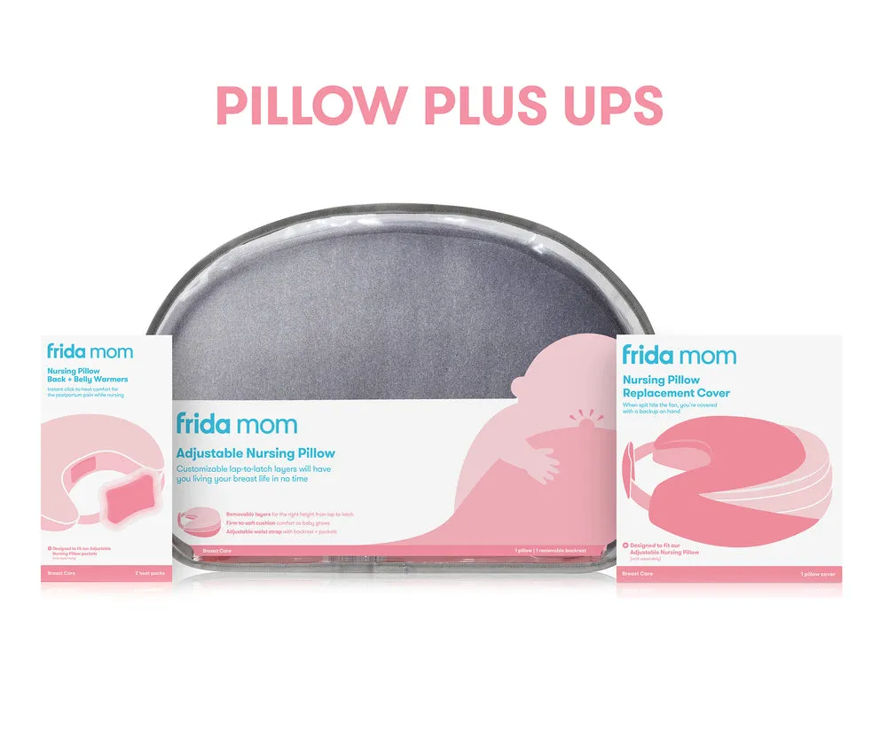 FridaMom Nursing Pillow Back   Belly Warmers