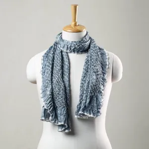 Grey - Kutch Bandhani Tie-Dye Modal Silk Stole 22