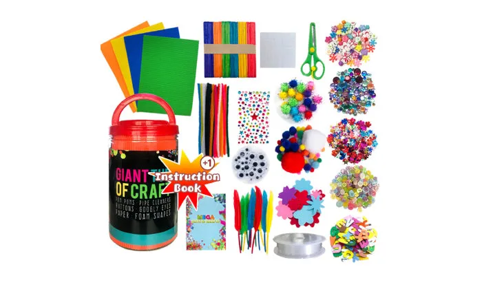 Handmade DIY Arts And Crafts Supplies Kit