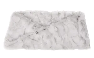 Headband - Luxury Faux Fur in Winters Frost