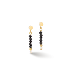 Little Twinkle earrings gold-black