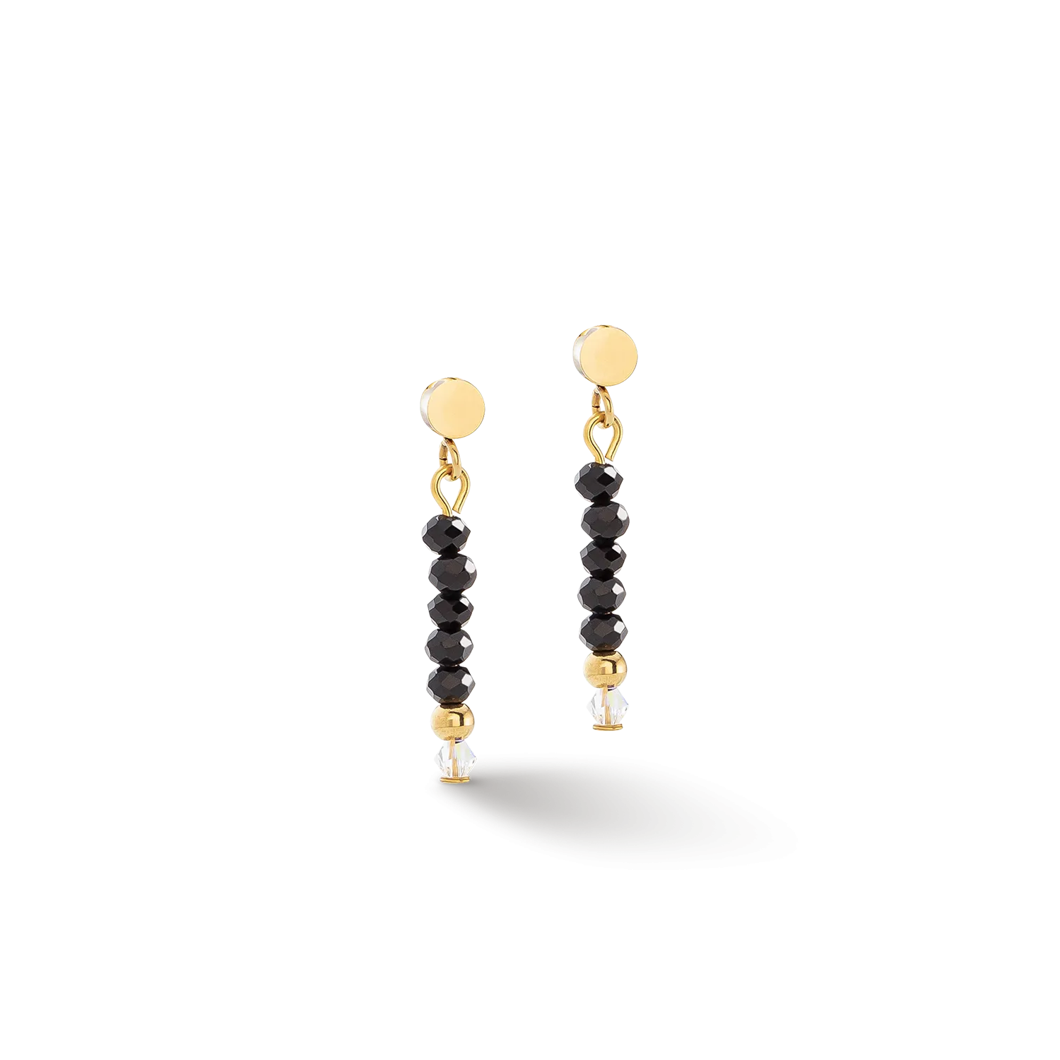 Little Twinkle earrings gold-black