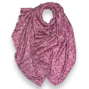 Lobelia Flower Pink Scarf