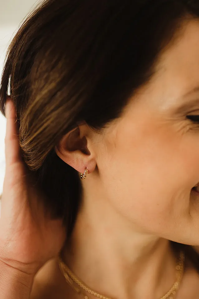 Mini Square Earrings