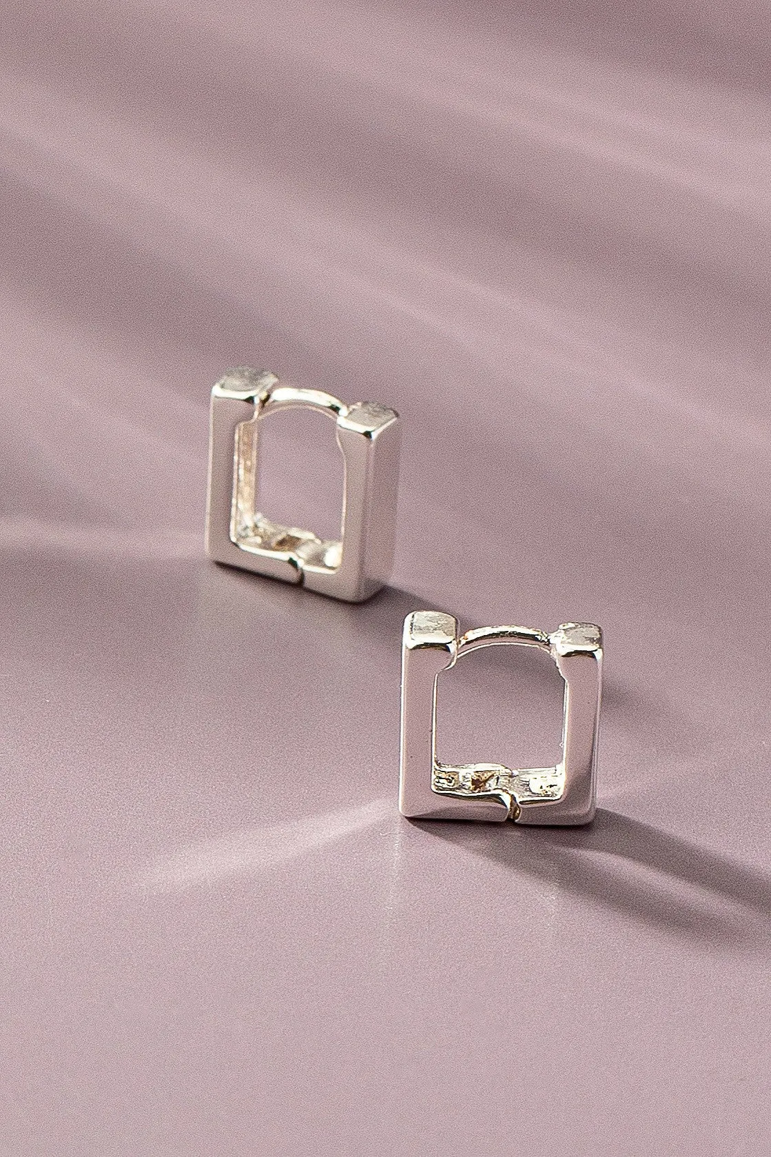 Mini Square Earrings