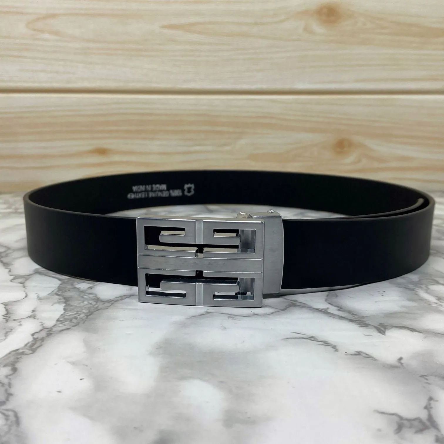 New Arrival Square Formal Leather Belt-JonasParamount