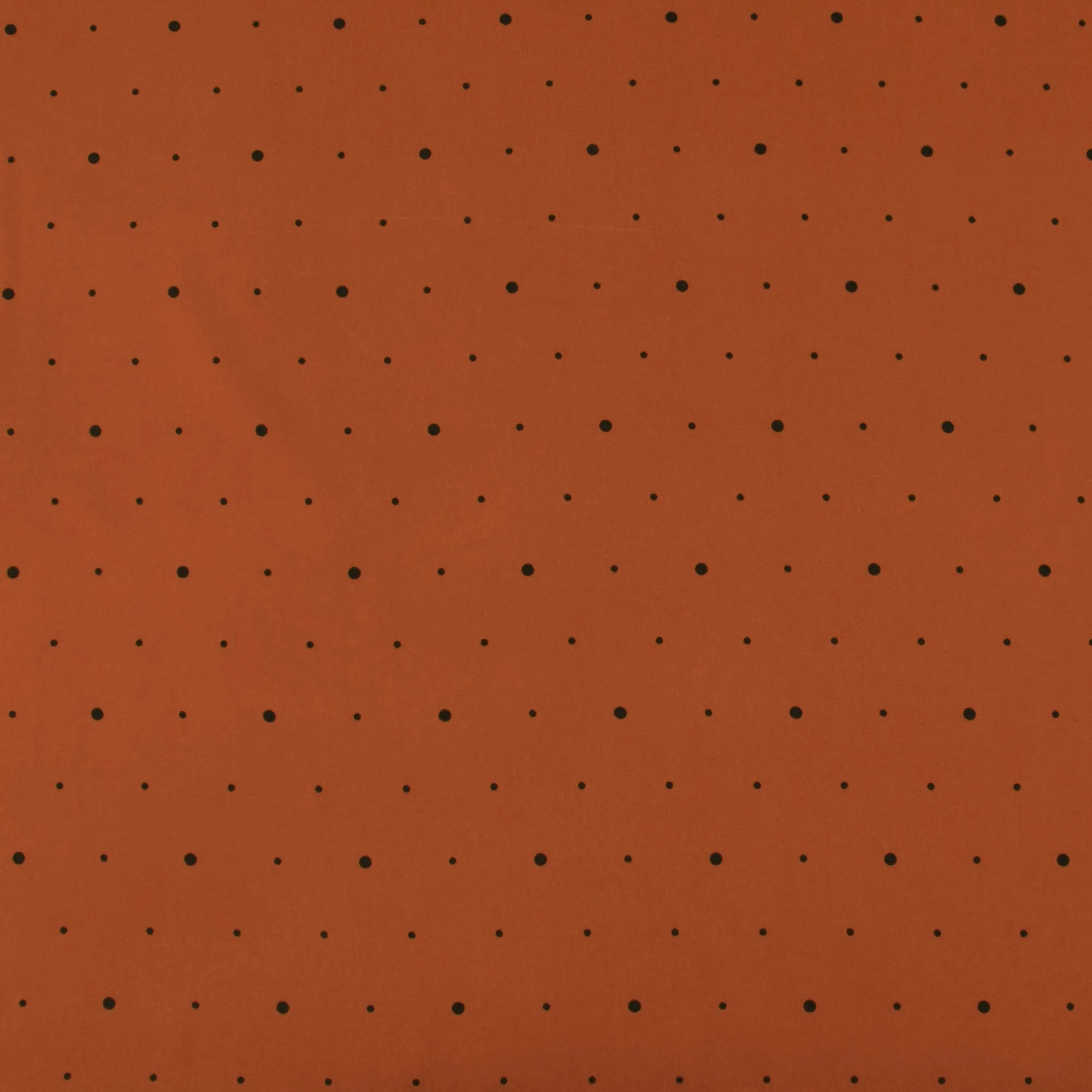 Novelty Polyester Print - 293 - Rust