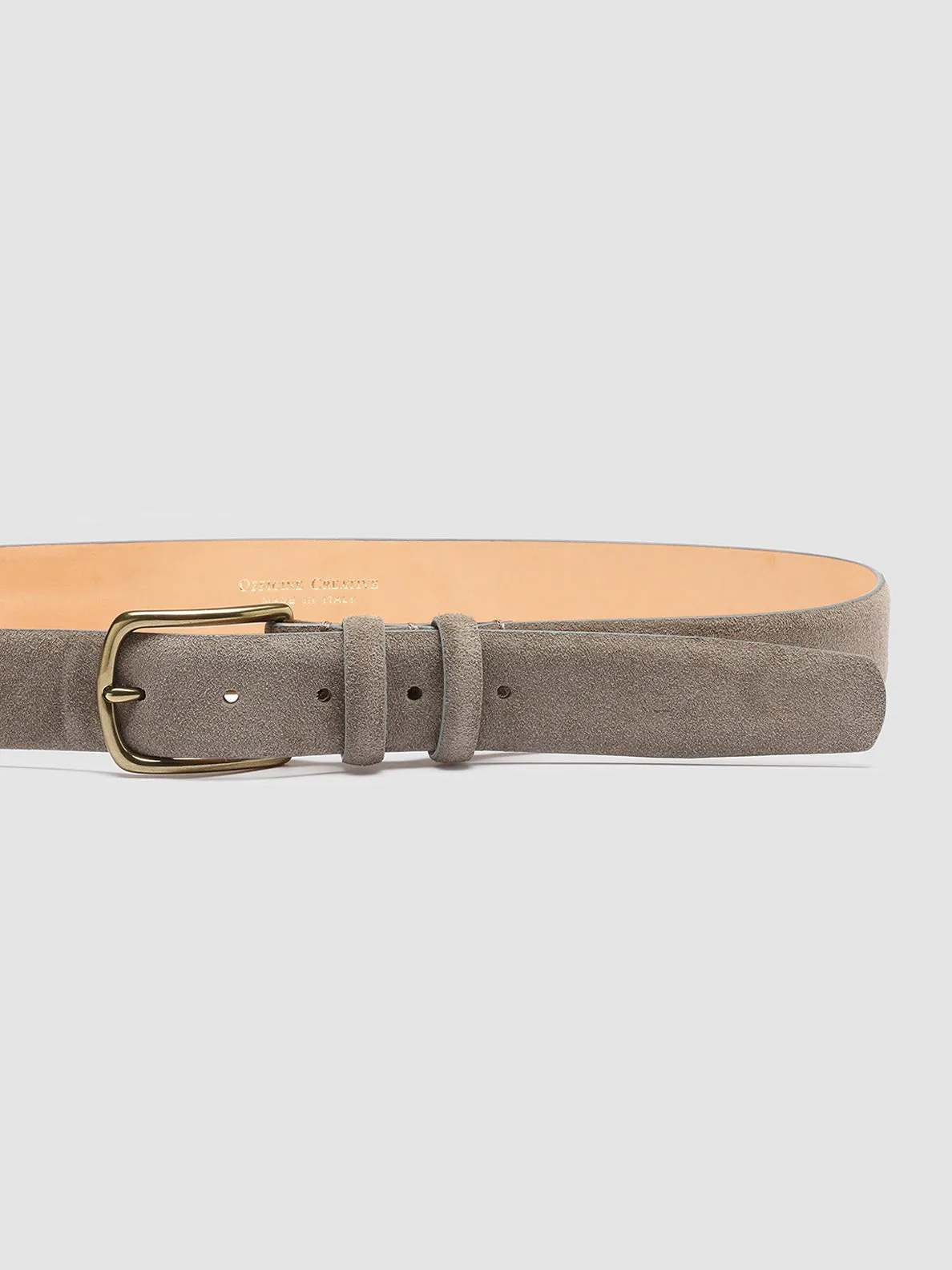 OC STRIP 33 - Taupe Suede belt