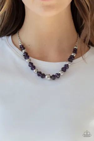 Paparazzi Necklace ~ Jewel Jam - Purple