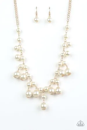 Paparazzi Necklace ~ Soon To Be Mrs. - Gold