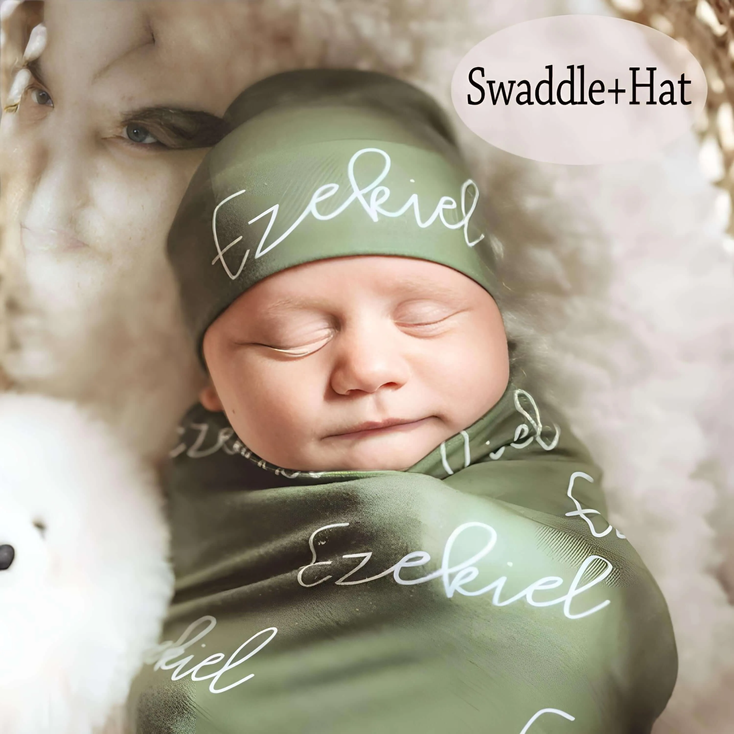 Personalized Swaddle Set