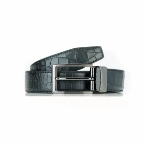 RL Croco Reversible Leather Belt For Men