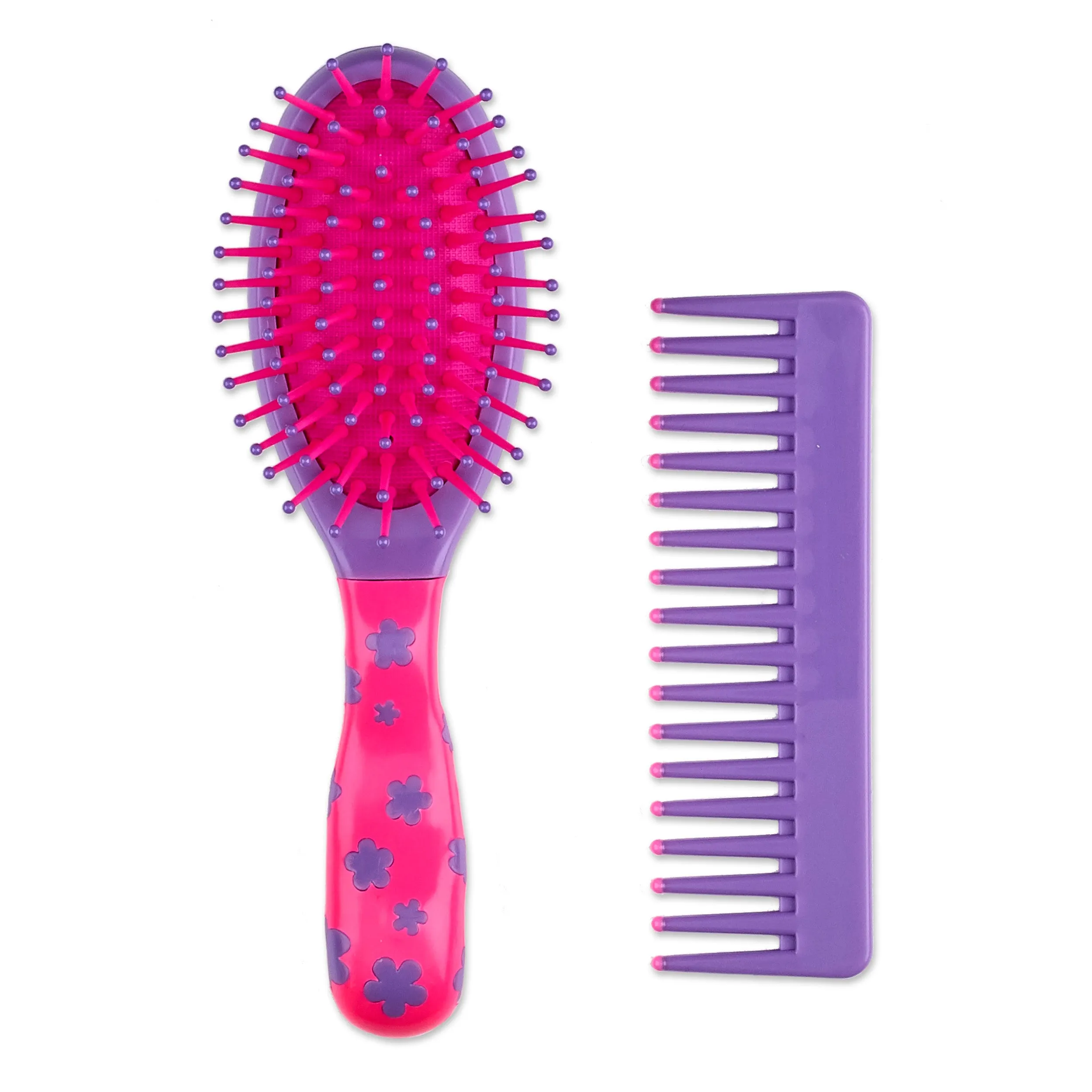 Scünci Girl Cushion Brush & Comb Set