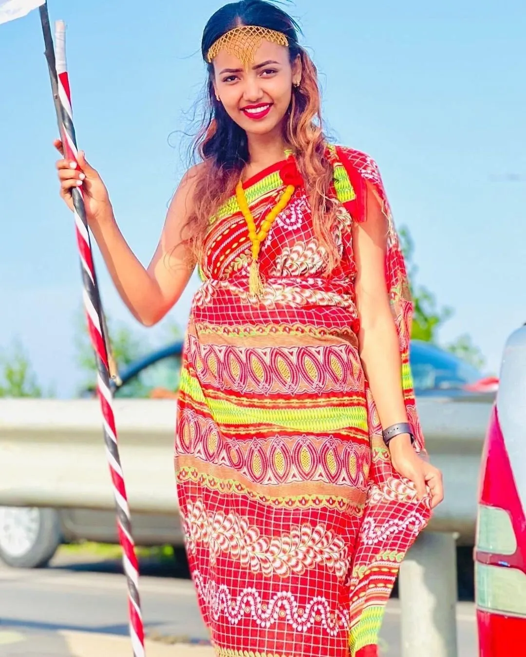 Simple Oromo Traditional Dress Habesha Kemis Beautiful Oromo Dress