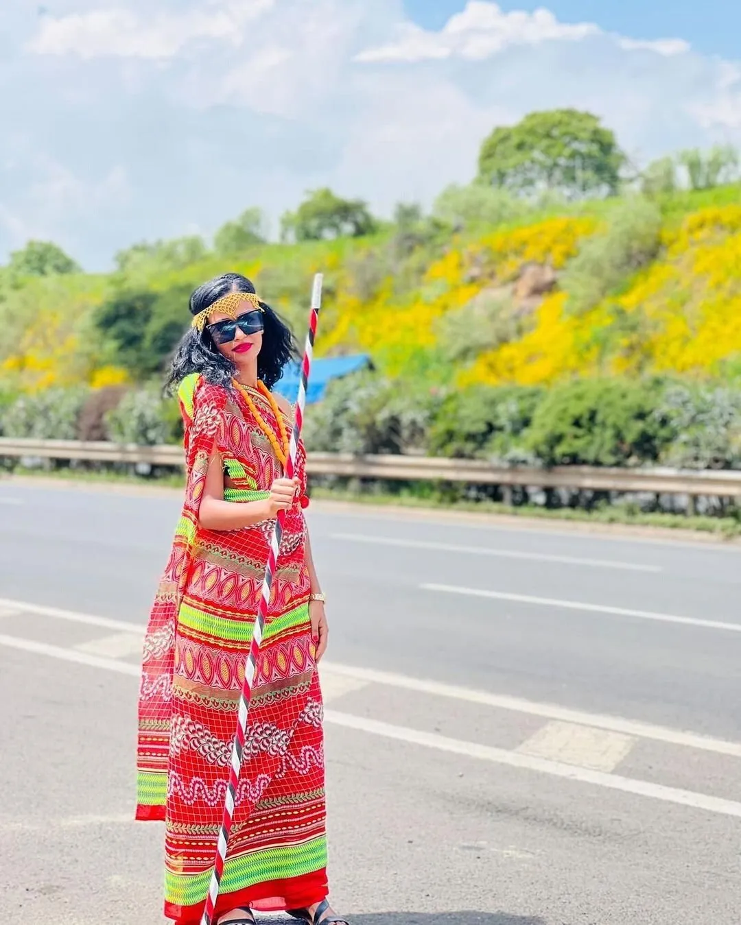 Simple Oromo Traditional Dress Habesha Kemis Beautiful Oromo Dress