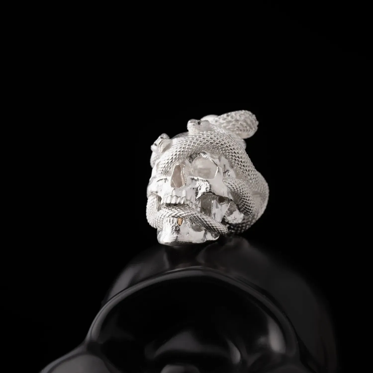 Skull & Snake Pendant