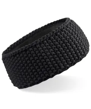 Slopeside waffle headband | Black