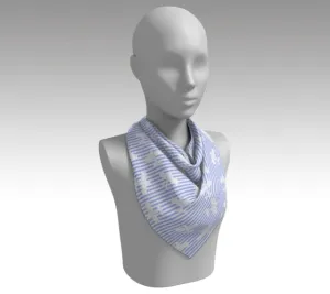 Soaring Stripes - Silk Scarf